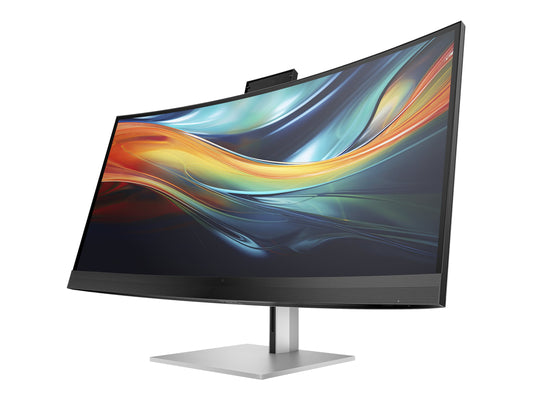HP Écran de conférence incurvé 5K2K série 7 Pro 740pm avec webcam 4K 39.7p WUHD 5120x2160 USB-C DisplayPort Thunderbo