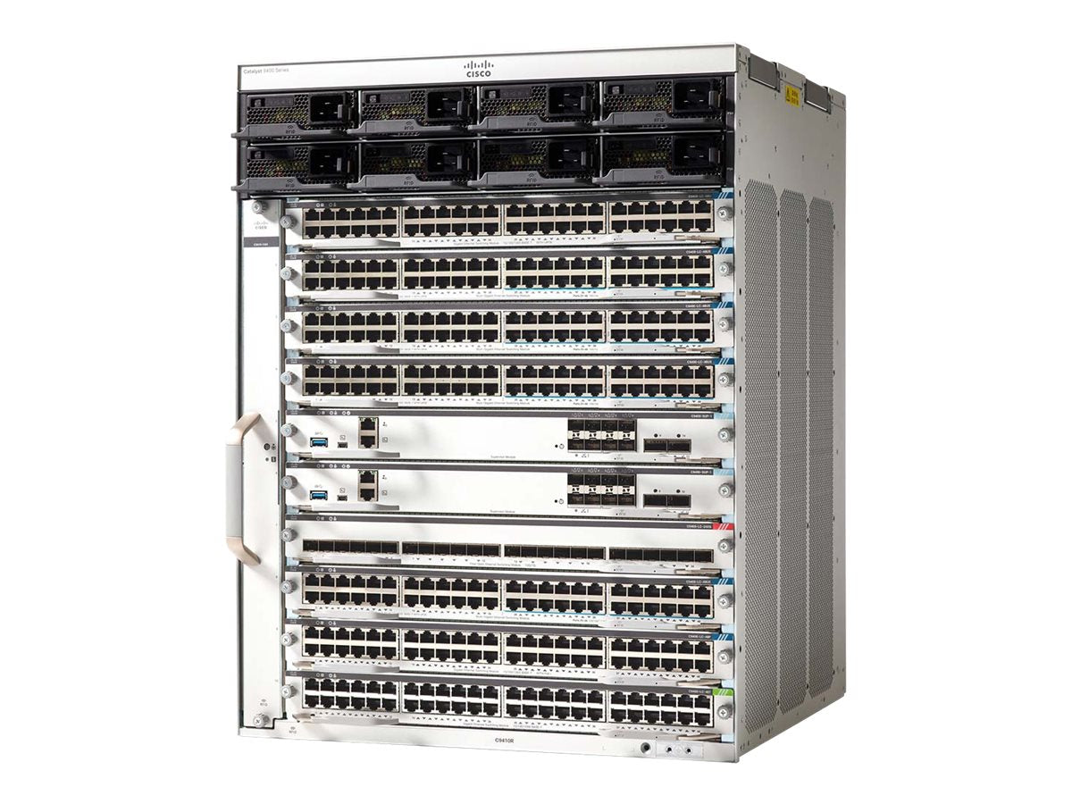 CISCO CATALYST 9400 SERIES 10 SLOT SUP 2XC9400-LC-48U DNA-E LIC