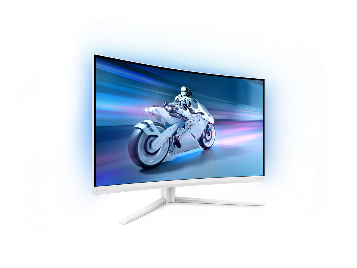 PHILIPS 31.5p 2560x1440 VA Curved 1500R 130mm EVNIA 5000 Ambiglow Curved QHD 2K 180Hz Fast VA 1ms GtG HDR10