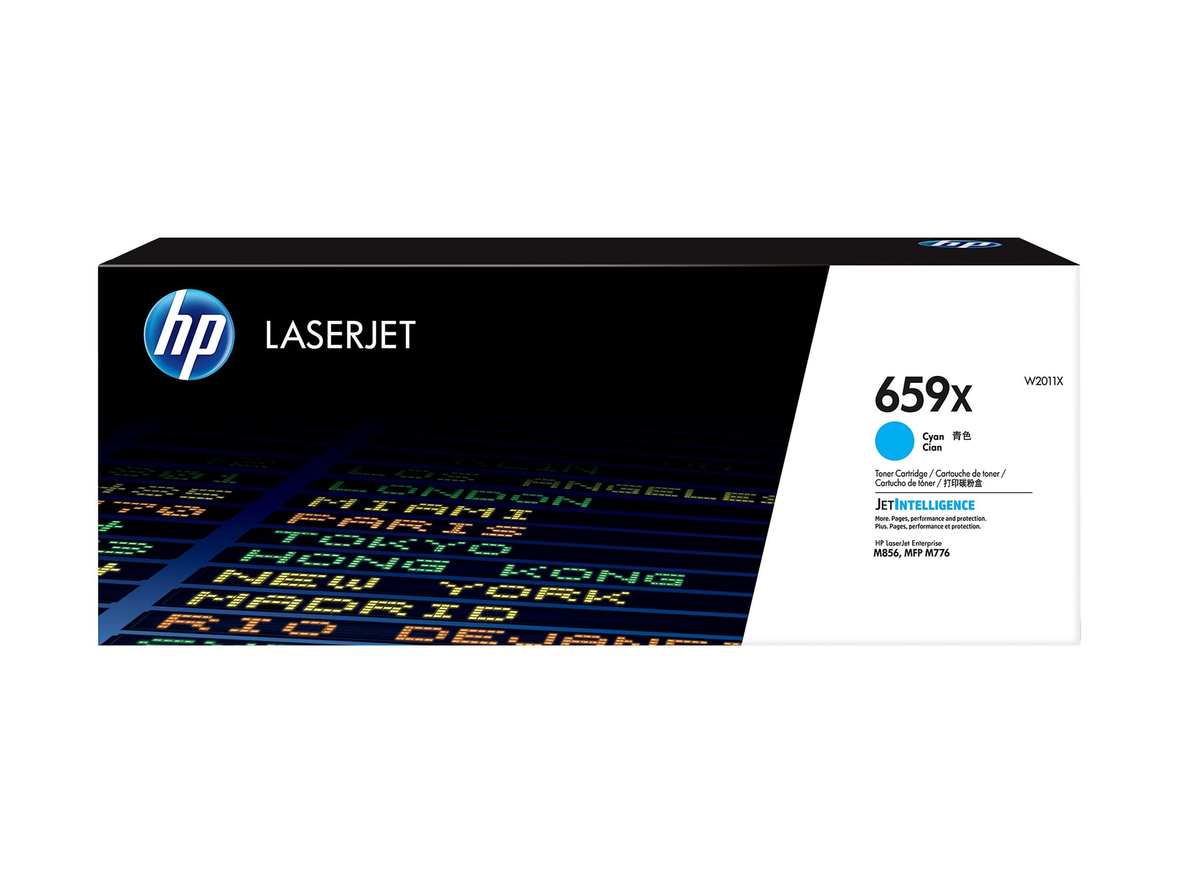 HP 659X High Yield Cyan Original LaserJet Toner Cartridge