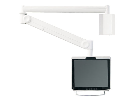 NEOMOUNTS FPMA-HAW100 Support mural pour écran médical 10-24p - h 0-170 cm - ressort à gaz