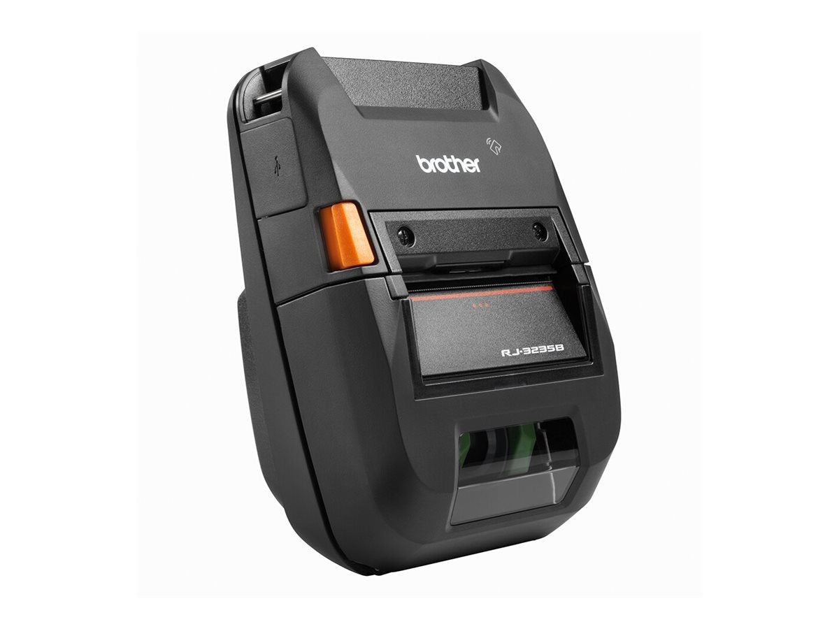 BROTHER Imprimante détiquettes mobile 3 pouces USB-C Bluetooth MFi batterie incluse et adaptateur secteur en option et non fourni