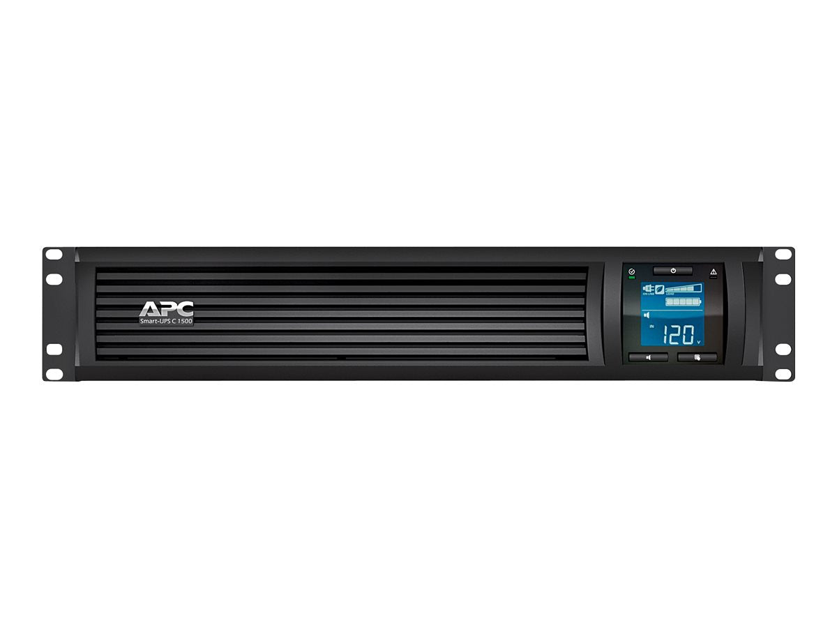 APC Smart-UPS C SMC1500I-2UC UPS Rack AC 220/230/240V 900Watt 1500VA RS-232 USB output connectors 4 2U BK with APC SmartConnect