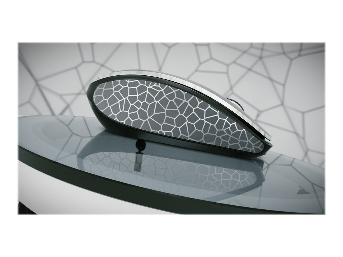CHERRY Souris MW 8C ADVANCED sans fil USB & Bluetooth noire/argent rechargeable