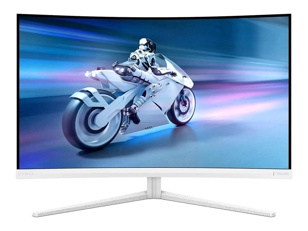 PHILIPS 31.5p 2560x1440 VA Curved 1500R 130mm EVNIA 5000 Ambiglow Curved QHD 2K 180Hz Fast VA 1ms GtG HDR10