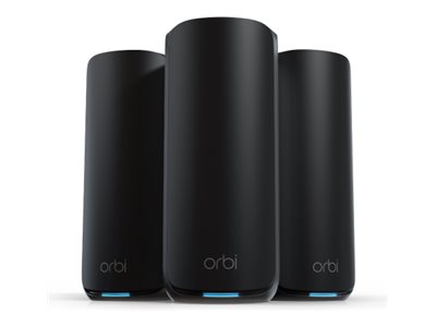 NETGEAR Orbi 8 TB Wi-Fi 7 3P BLK BNDL RBE873