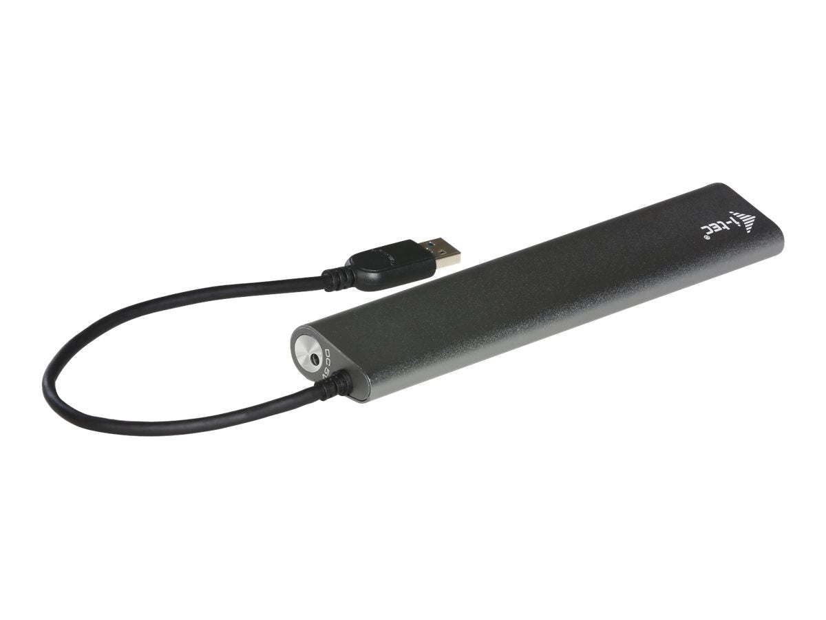 I-TEC USB 3.0 Metal Charging HUB 7 Port with power adaptor 7xUSB charging port. For Tablets Notebooks Ultrabooks PC