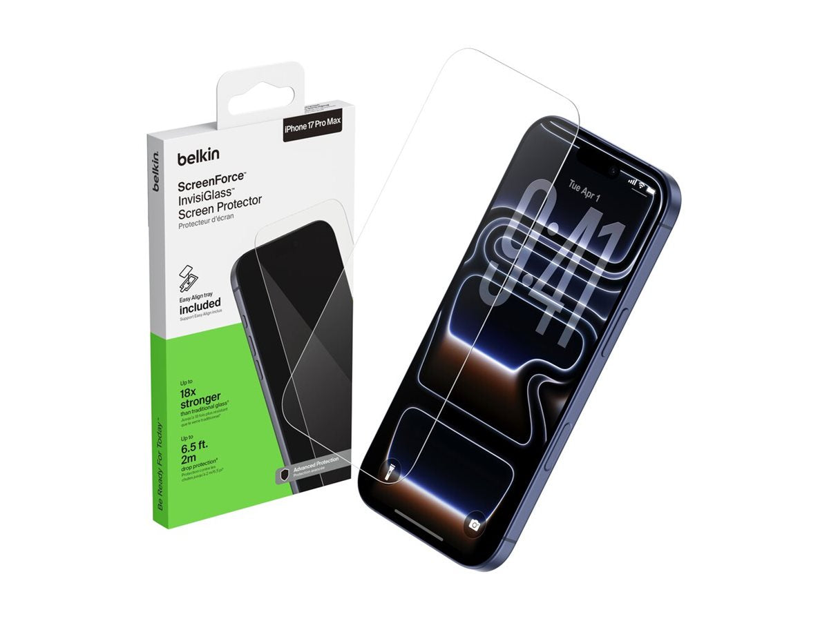 BELKIN Invisiglass Screen Protector - iPhone 17 Pro Max