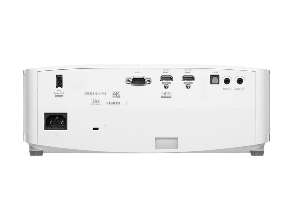 OPTOMA 4K400x UHD 4K (3840 x 2160) - 4000 lm - 1 000 000:1 -  TR: 1.5:1 ~ 1.66:1 - 2H - 1 SPDIF - 1 USB-A power - HP 1x10W - blanc