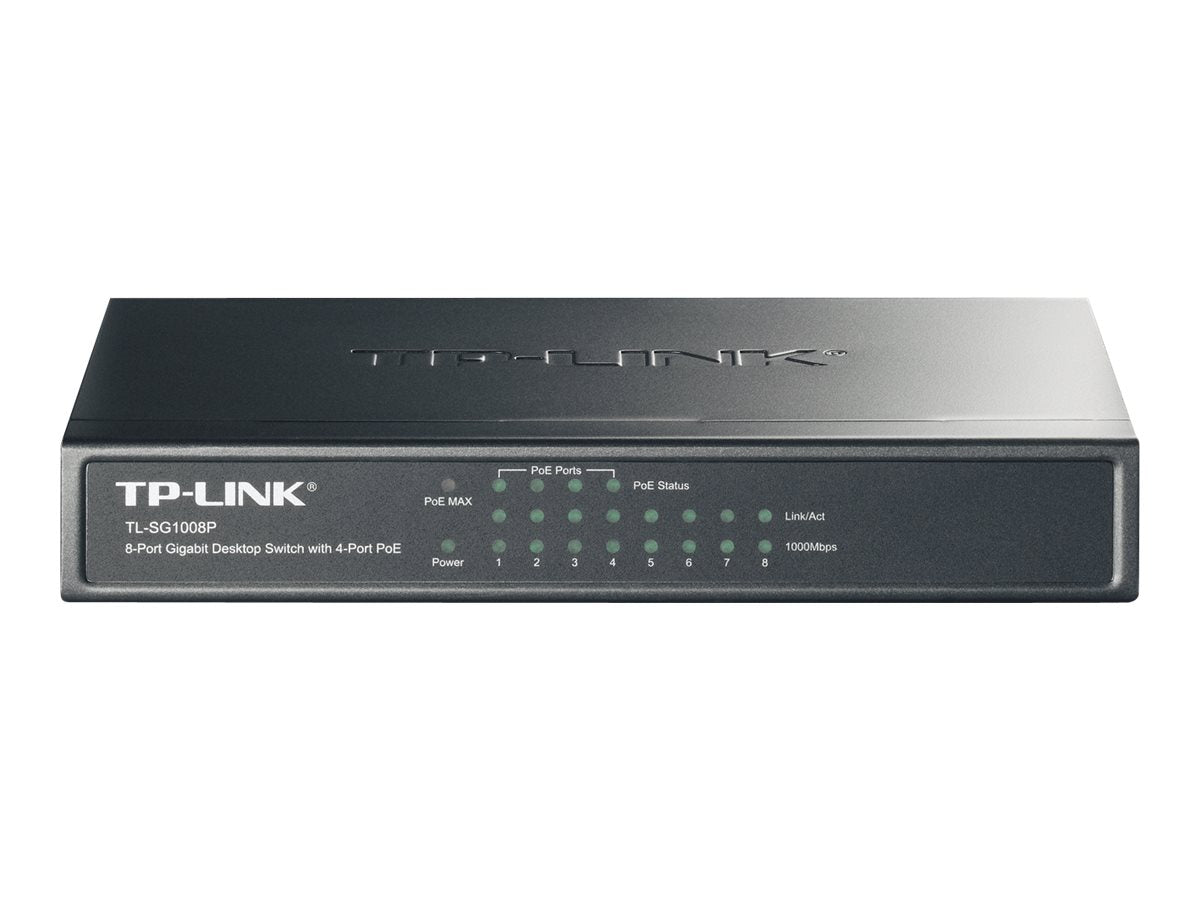 8-Port Gigabit PoE Switch