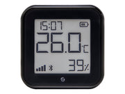 SHELLY H&T Gen3 Matte Black WLAN Temperature Humidity Sensor