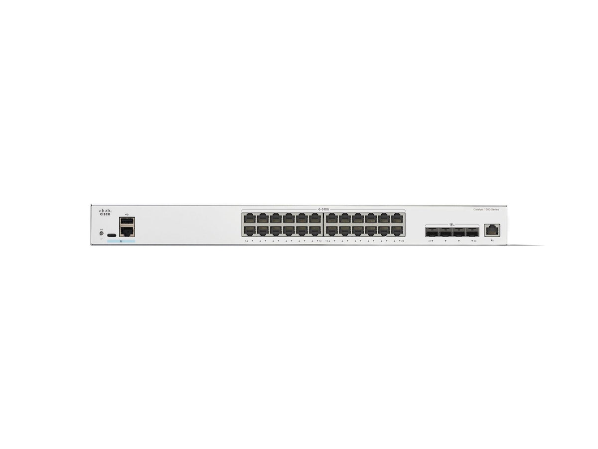 CISCO Catalyst 1300 24-Port Switch 20 x 10GE RJ45 4 x 10G SFP+ Uplinks