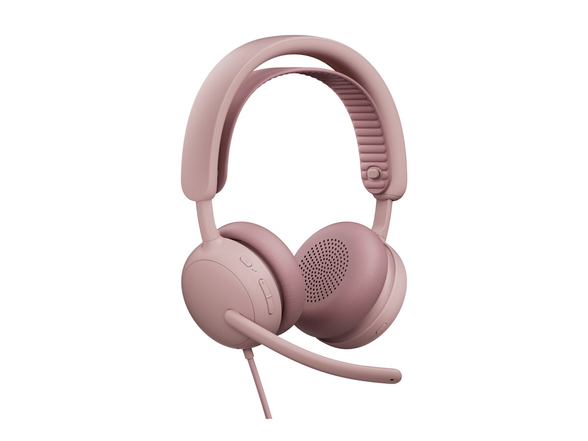 LOGITECH Zone Wired 2 Headset - Rose