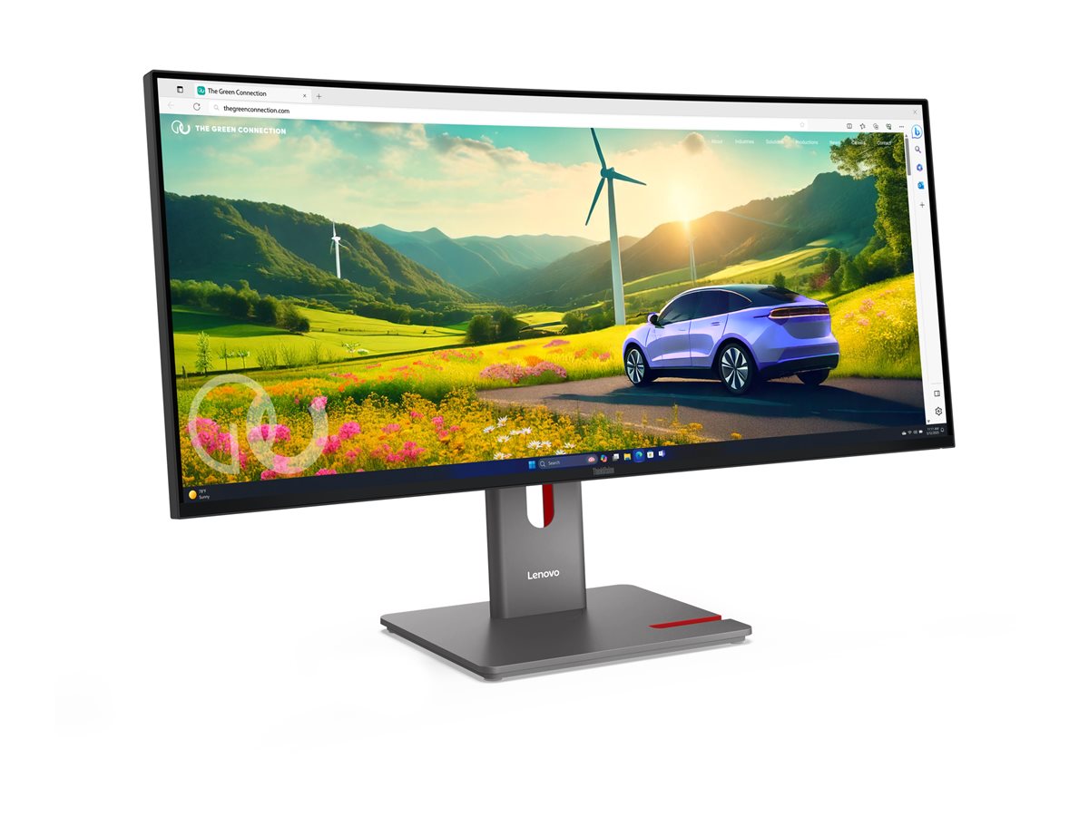 LENOVO ThinkVision P27QD-40 LED Écran 27p 2560x1440 QHD 120Hz IPS 350cd/m2 1500:1 4ms HDMI DisplayPort DaisyChain USB-C Dock