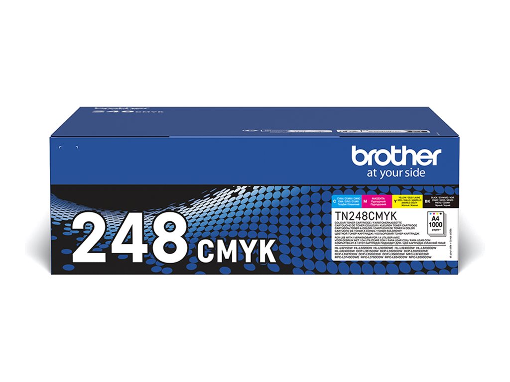 BROTHER TN248CMYK Toner Value Pack