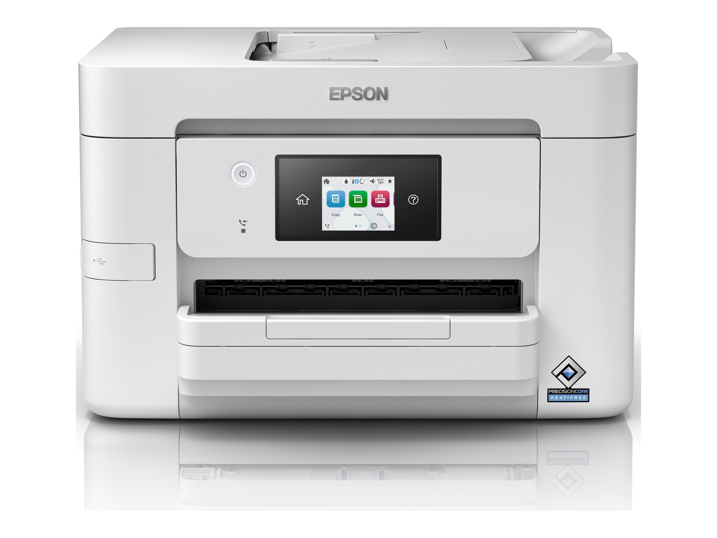 EPSON WorkForce Pro WF-M4619DWF MFP Mono B/W ink-jet A4 25ppm print 250 sheets USB 2.0 LAN USB host Wi-Fi