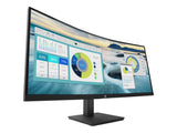 HP Écran incurvé P34hc G4 WQHD 34p WQHD 3440x1440 HDMI USB-C USB port USB hub DisplayPort