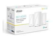 TP-LINK Système Wi-Fi Mesh pour toute la maison BE14000 Deco BE68 pack de 3 UE MT7988D + MT7995A + MT7976DA + MT7977A + RTL8261BE