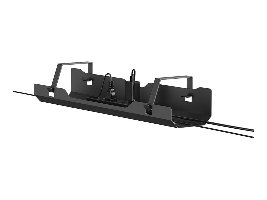 NEOMOUNTS Cable Management Tray max 5kg. screw mounted universal black