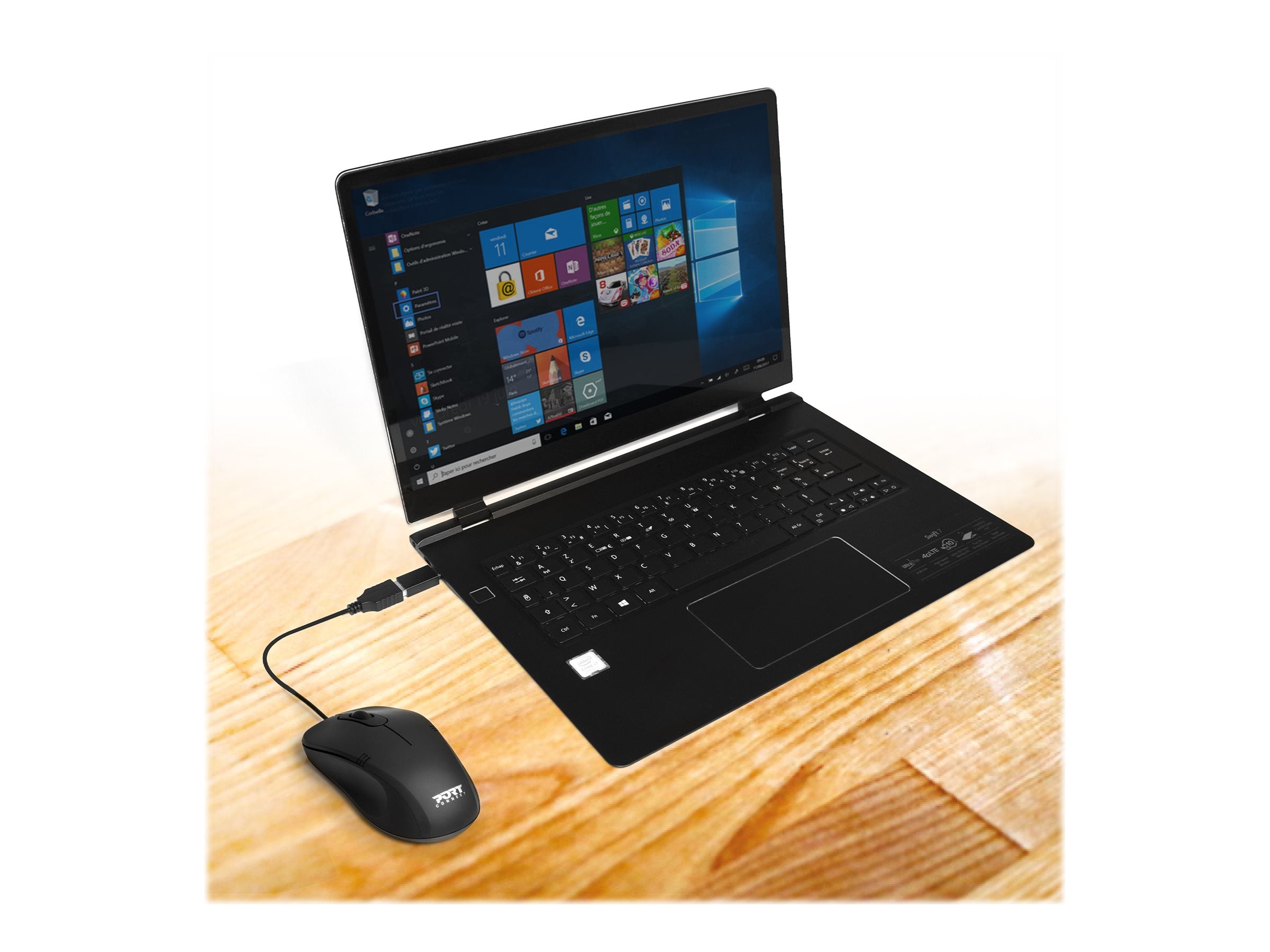 PORT DESIGNS Twin Pack - USB Type C to USB Type A Female Converters