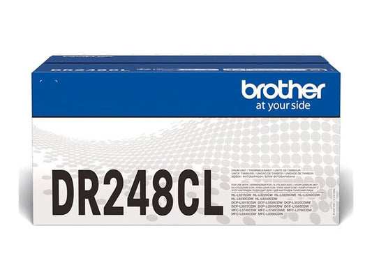 BROTHER DR248CL DRUM PACK FOR FCL 1x BK/C/M/Y Prints 15.000 pages