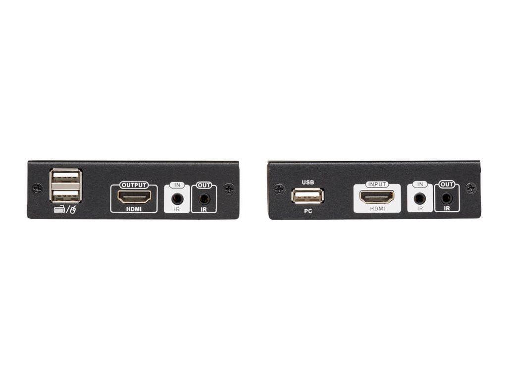 EATON TRIPPLITE HDMI HDBaseT KVM Console Extender over Cat6 2 USB Ports IR 4K 30Hz 130ft. 1080p 230ft.