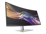 HP Écran incurvé WQHD+ Series 7 Pro 738pu 37.5p WQHD+ 3840x1600 HDMI DisplayPort Thunderbolt 4 3/3/0