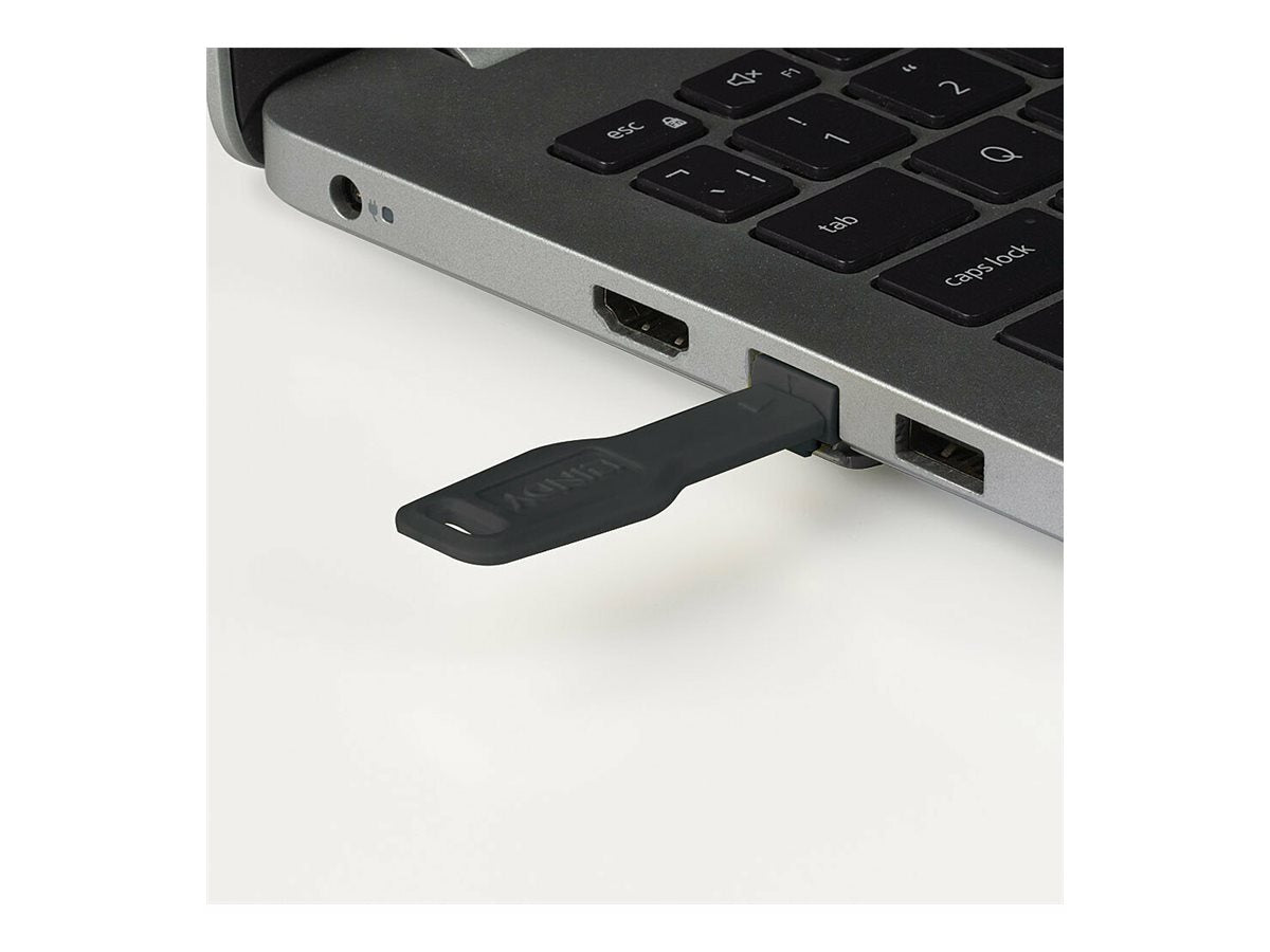 LINDY RJ45 Port Blocker key Black