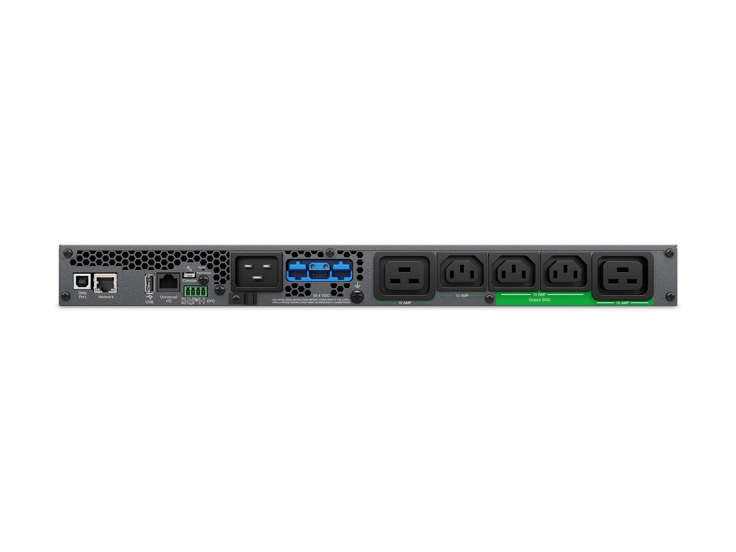 APC Smart-UPS Ultra UPS Li-ion rack-mountable AC 230V 3000Watt 3000VA 1-phase output connectors 5 1U 2.4m cord silver gray