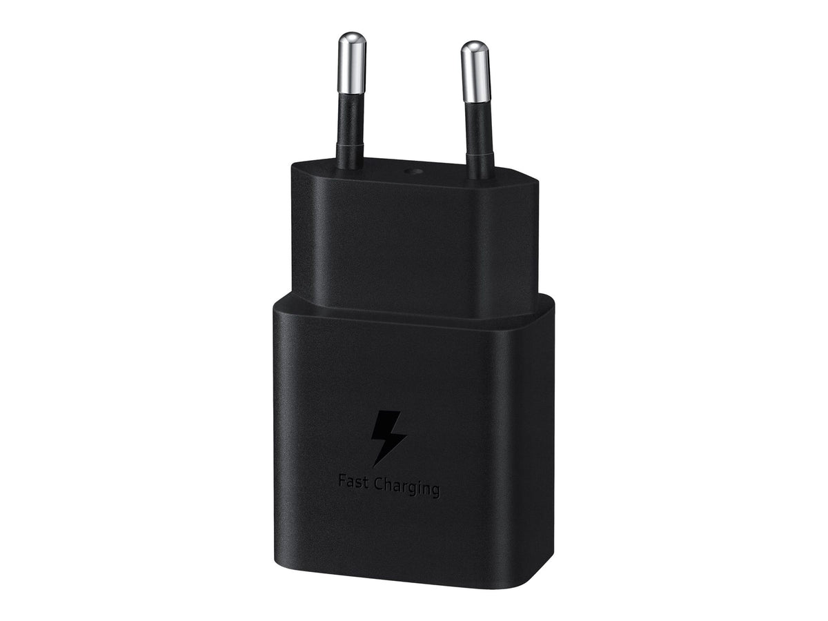 SAMSUNG 15W Adapter UCB-C port without cable Black