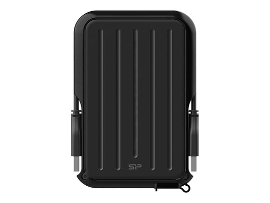 SILICON POWER External HDD Armor A66 2.5p 2To USB 3.2 IPX4 Black