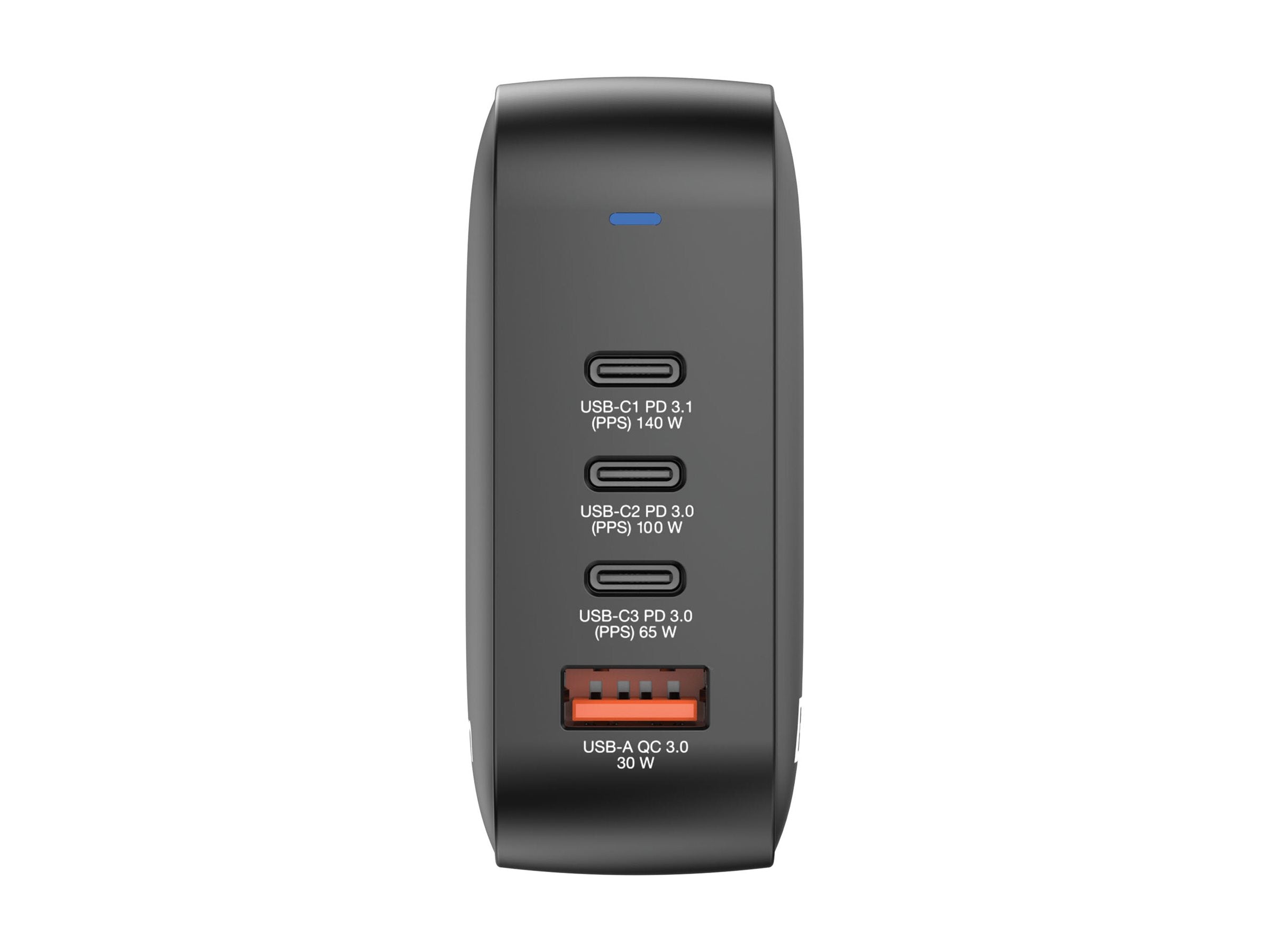 VERBATIM MINI GAN CHARGER 165W 4 PORT US/EU/UK ADP WCF (P)