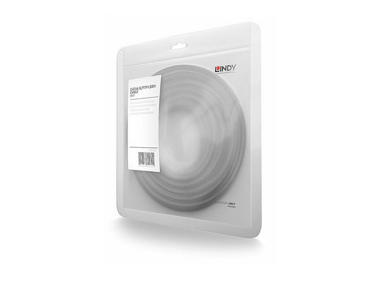 LINDY 0.5m Cat.6A U/UTP LSZH Cable Grey