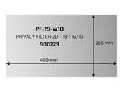 PORT DESIGNS PRIVACY FILTER 2D 19p 16/10 408x255