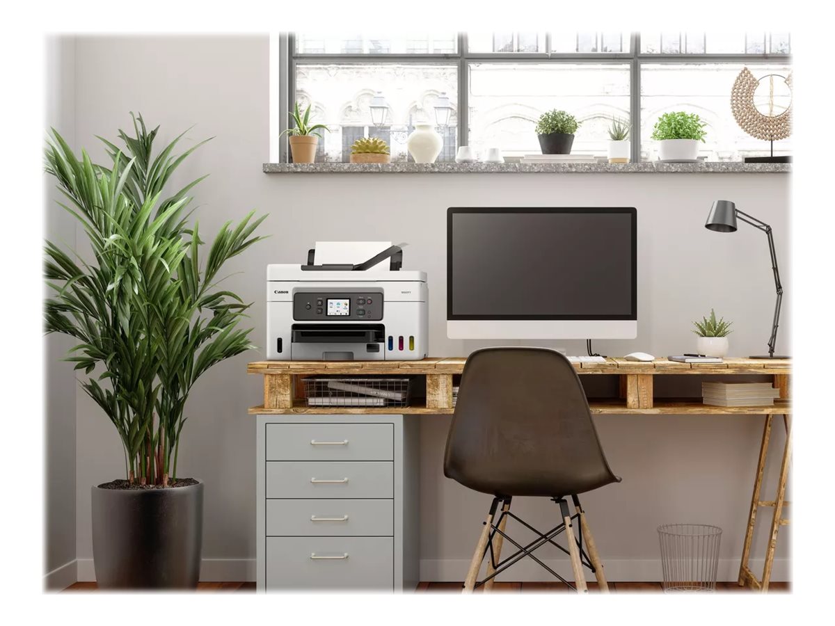 CANON MAXIFY GX4050 MFP colour ink-jet refillable A4 18 ipm print 350 sheets USB 2.0 LAN Wi-Fi