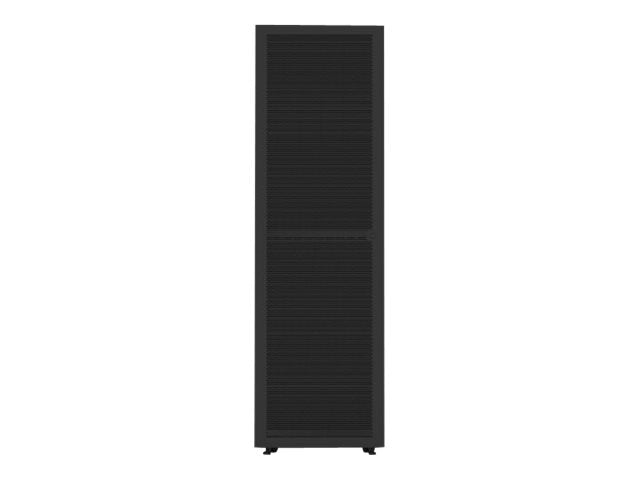 APC Easy Cooling Row CW ERC601DS1CGS Single Feed rack cabinet with display Black 42U