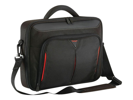TARGUS sacoche Classic 13-14.1p Clamshell noire et rouge