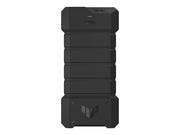 ASUS TUF Gaming A2-USB-C 3.2 Gen 2x2 SSD enclosure 20Gbps dual M.2 NVMe PCIe and SATA interfaces M.2 Q-Latch