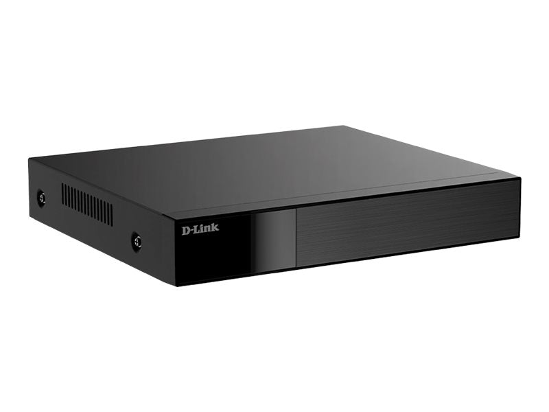 D-LINK Enregistreur vidéo NVR 8 canaux Supporte H.265 et H.264 Supporte caméra jusquà 6MP Précision IA intégrée Sortie à double