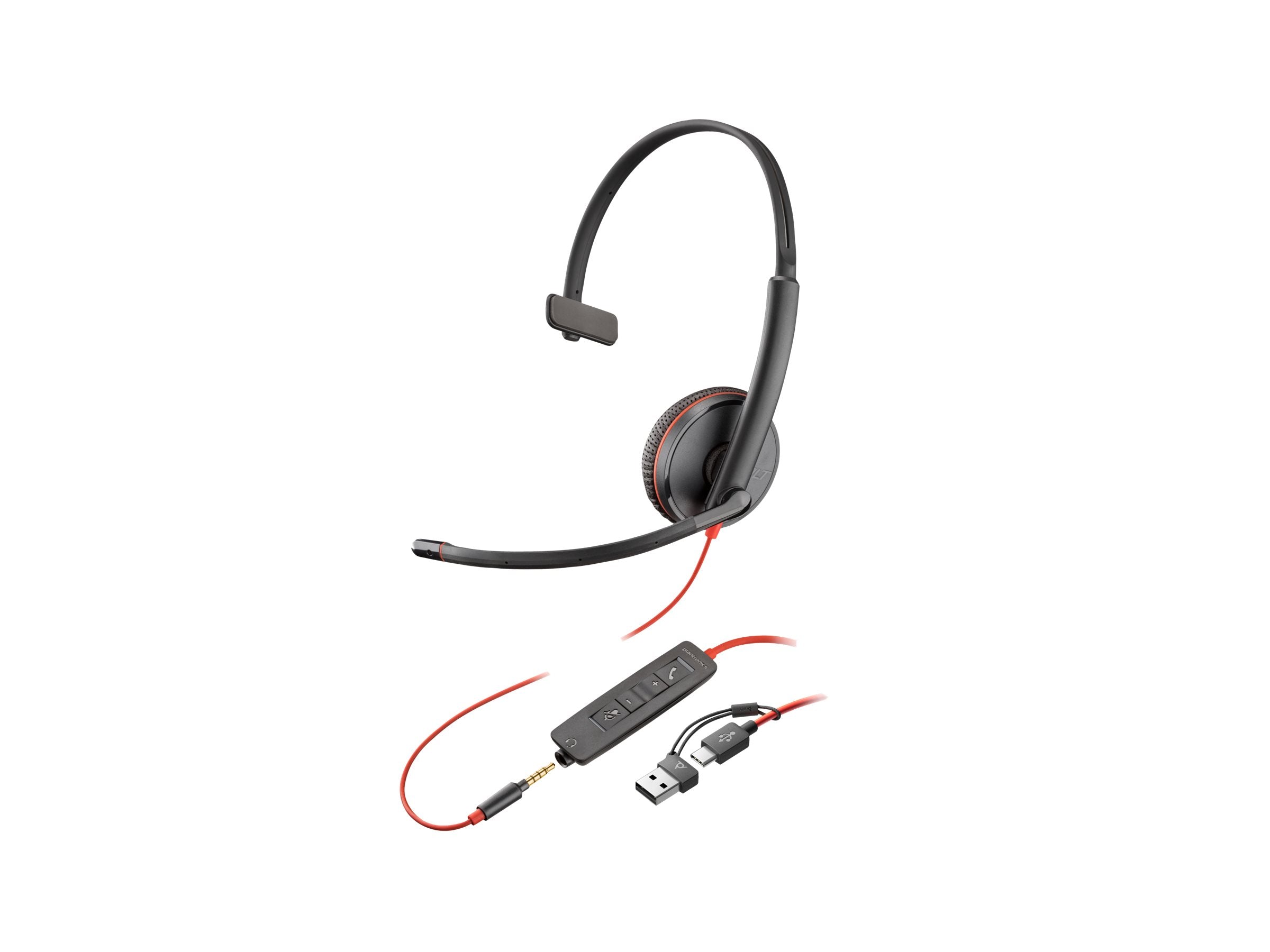 Poly BW 3215 USB-C HS+3.5mmP+USB-C/A