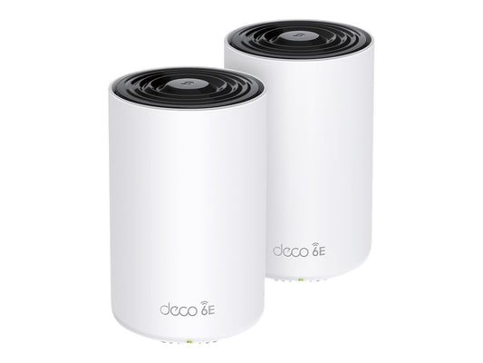 TP-LINK AXE5400 Whole Home Mesh Wi-Fi 6E System Tri-Band 574Mbps at 2.4GHz + 2402Mbps at 5GHz + 2402Mbps at 6GHz
