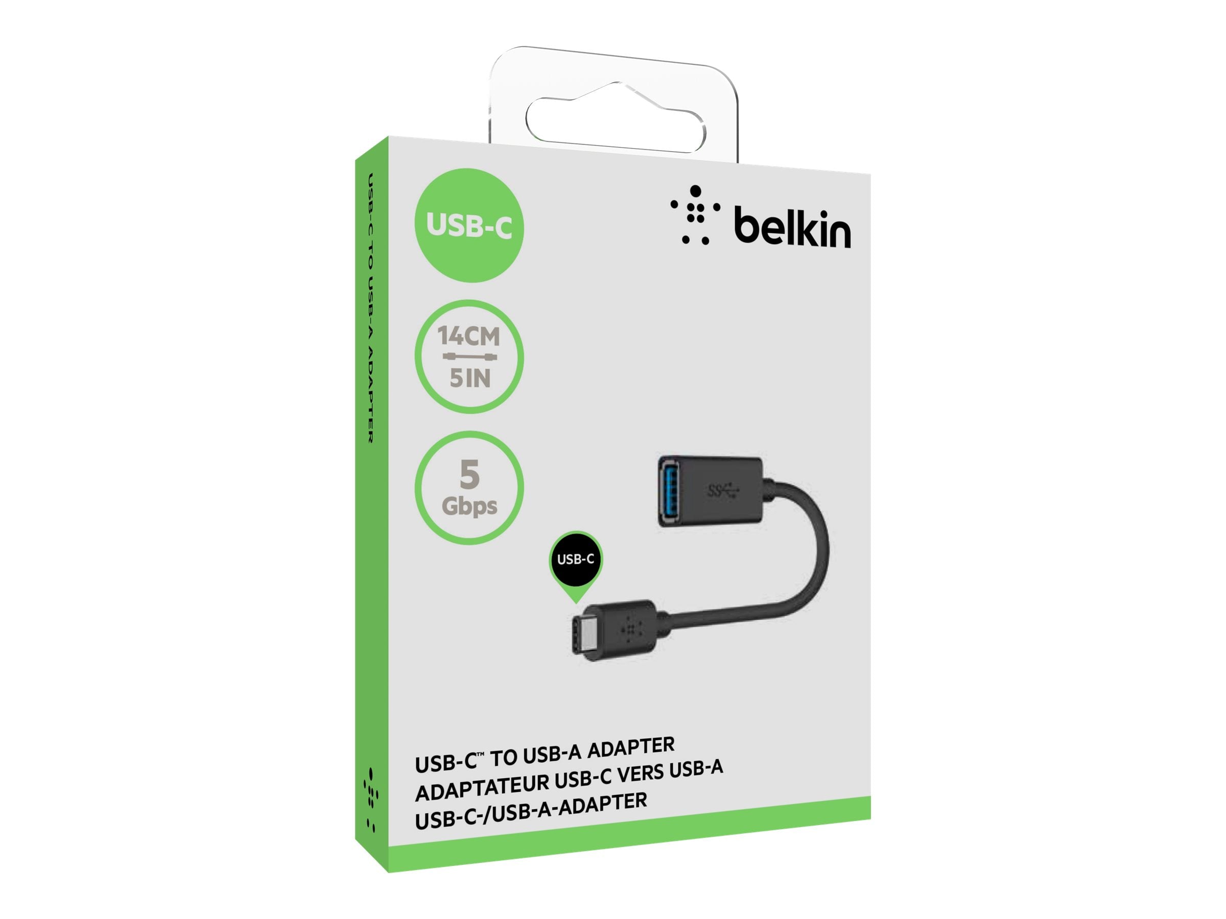 BELKIN Adaptateur USB-C 3.0 vers USB-A femelle