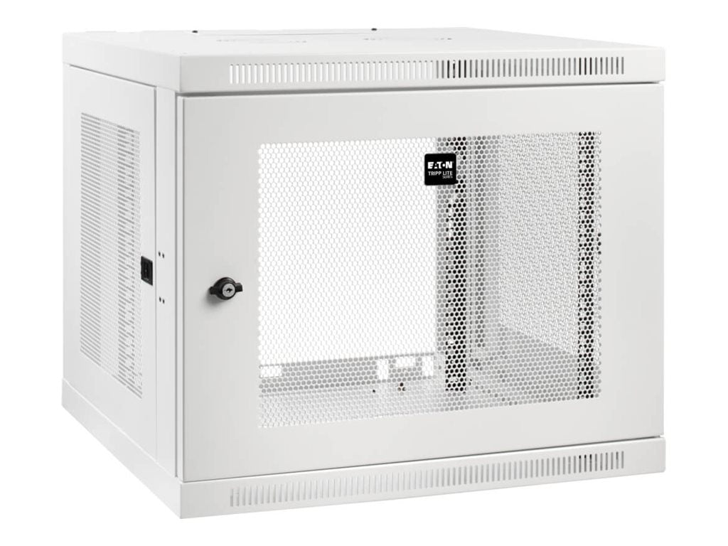 EATON TRIPPLITE Wallmount Rack Enclosure Cabinet 9U Switch Depth Deep White Rack enclosure cabinet wall mountable white 9U