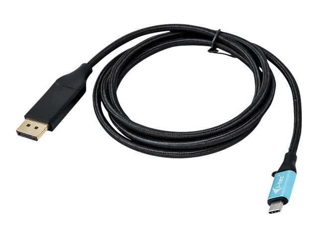 I-TEC USB C DisplayPort Cable Adapter 4K 60Hz 200cm compatible with Thunderbolt 3
