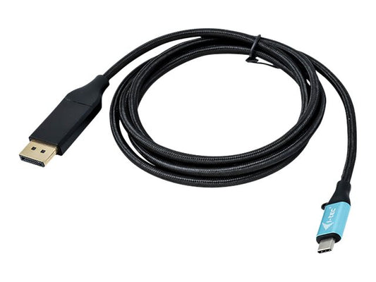 I-TEC USB C DisplayPort Cable Adapter 4K 60Hz 200cm compatible with Thunderbolt 3