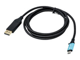 I-TEC USB C DisplayPort Cable Adapter 4K 60Hz 200cm compatible with Thunderbolt 3