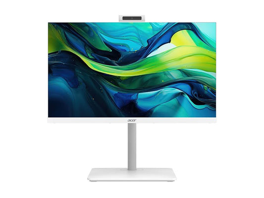 ACER Aspire C24-1800 Intel Core i3-1305U 23.8p FHD 8Go RAM 512Go SSD Intel UHD Graphics W11H Blanc 2 ans Ordinateur Tout en un Home