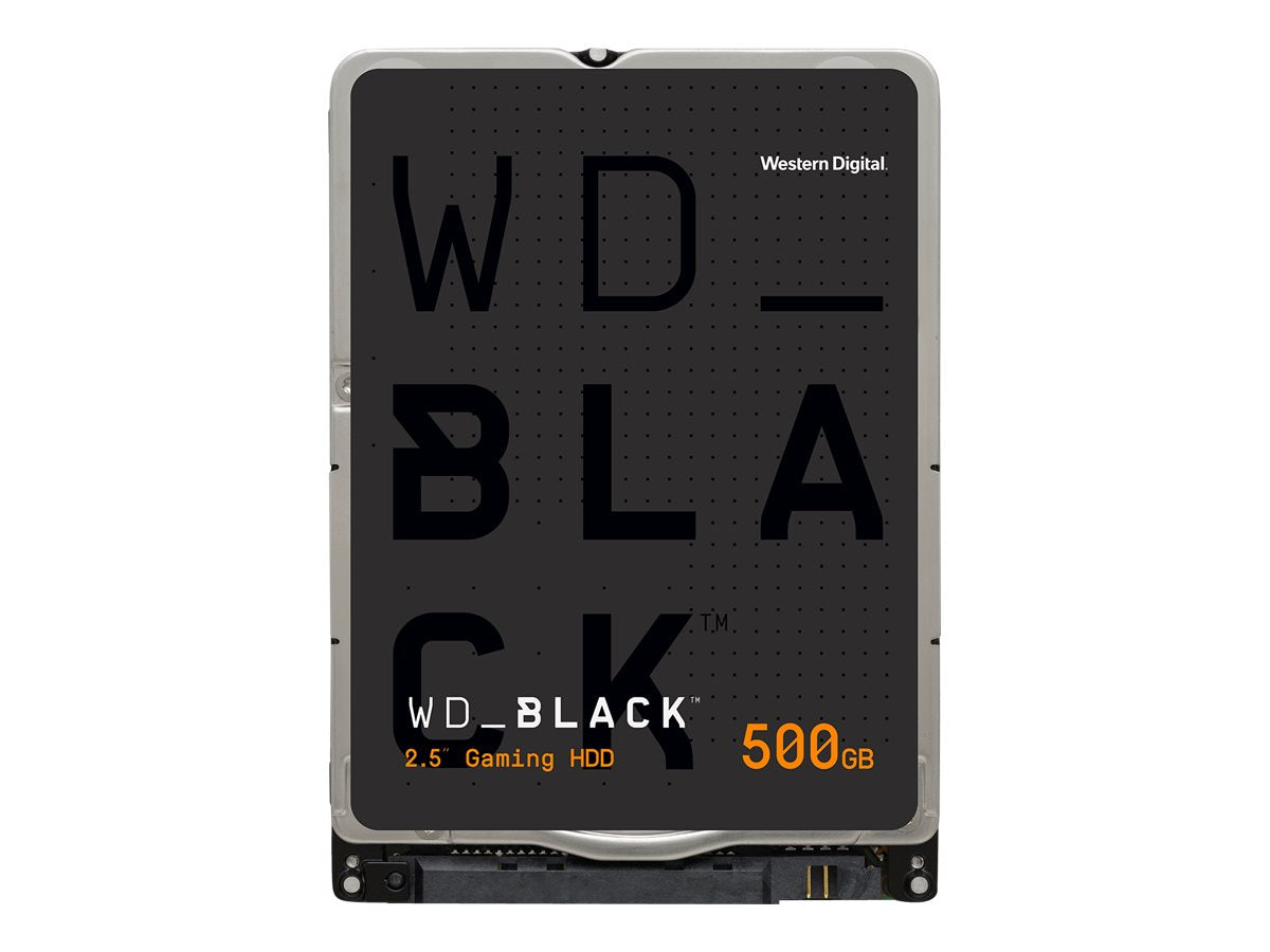 WD Black Mobile 500Go HDD 7200rpm SATA serial ATA 6Gb/s 64Mo cache 2.5p 7mm Heigth RoHS compliant internal Bulk