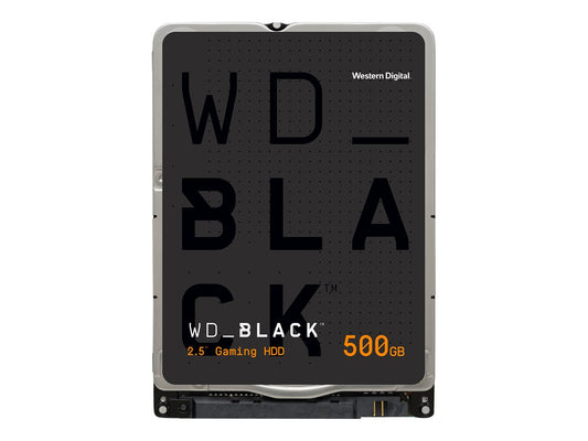 WD Black Mobile 500Go HDD 7200rpm SATA serial ATA 6Gb/s 64Mo cache 2.5p 7mm Heigth RoHS compliant internal Bulk