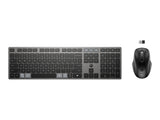 HP 725 Multi-Device Rechargeable Wireless Keyboard and Mouse Combo French SmartBuy